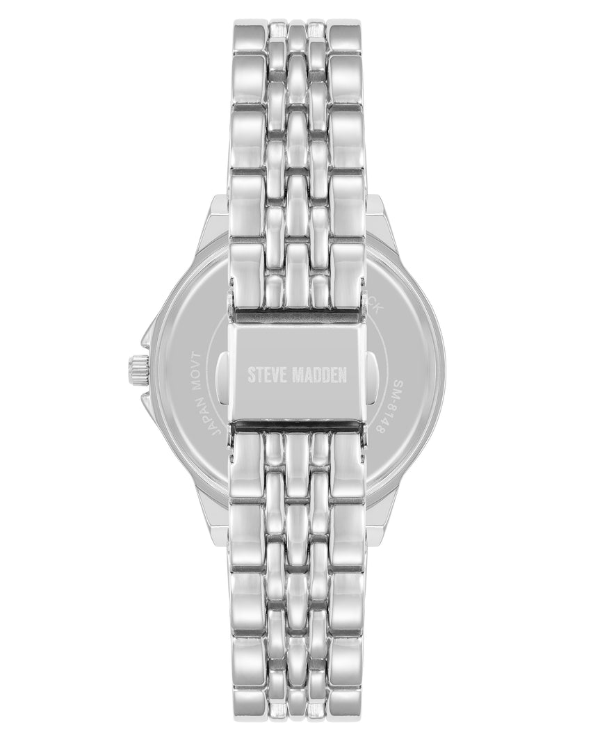 SILVER ECLIPSE WATCH BLACK SILVER