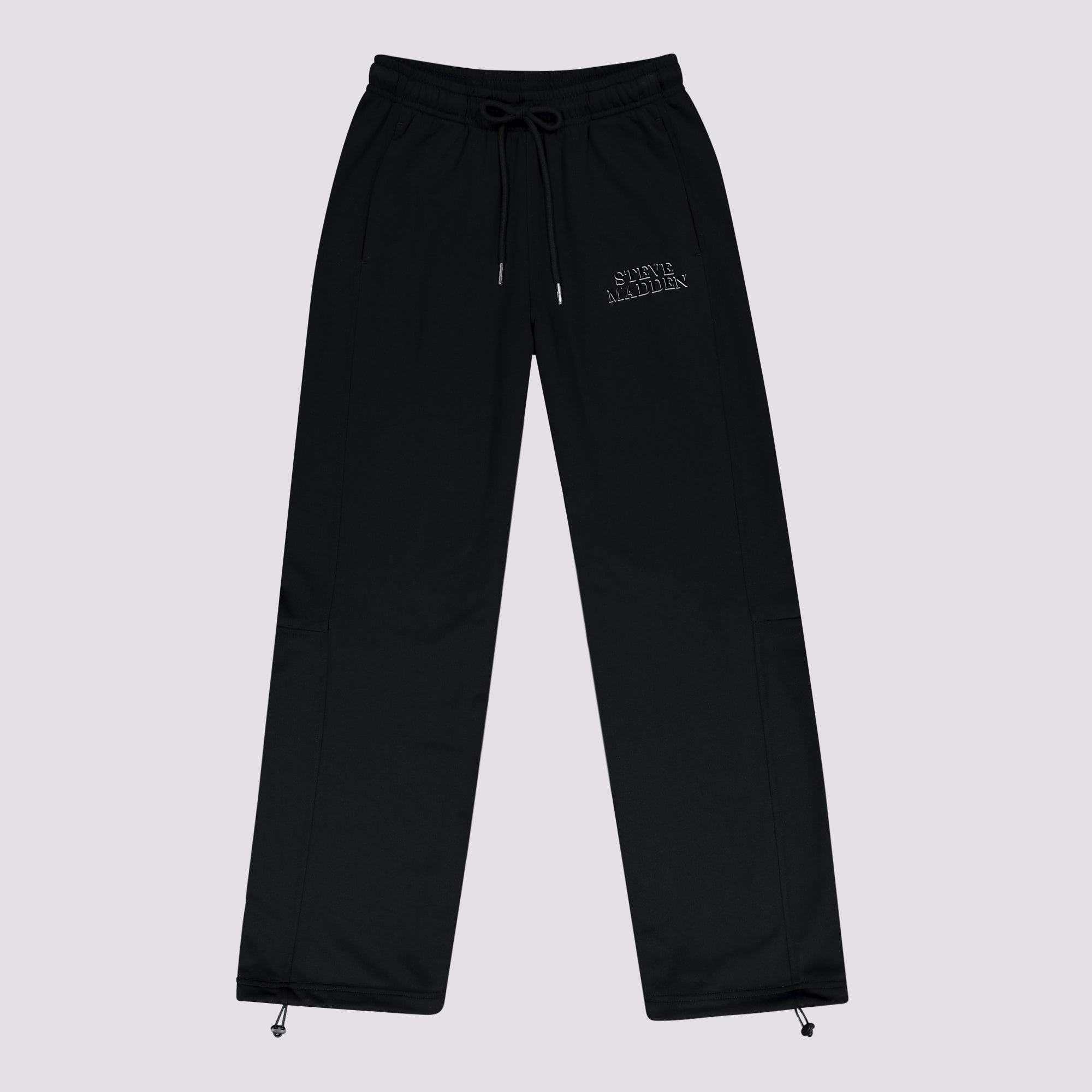 MOLLY BLACK WIDELEG JOGGER - view 6