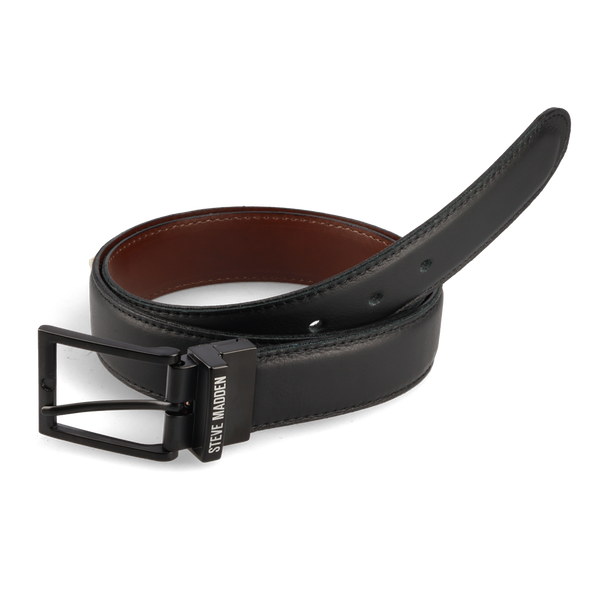 LIAM BROWN/BLACK REVERSIBLE BELT – Steve Madden South Africa