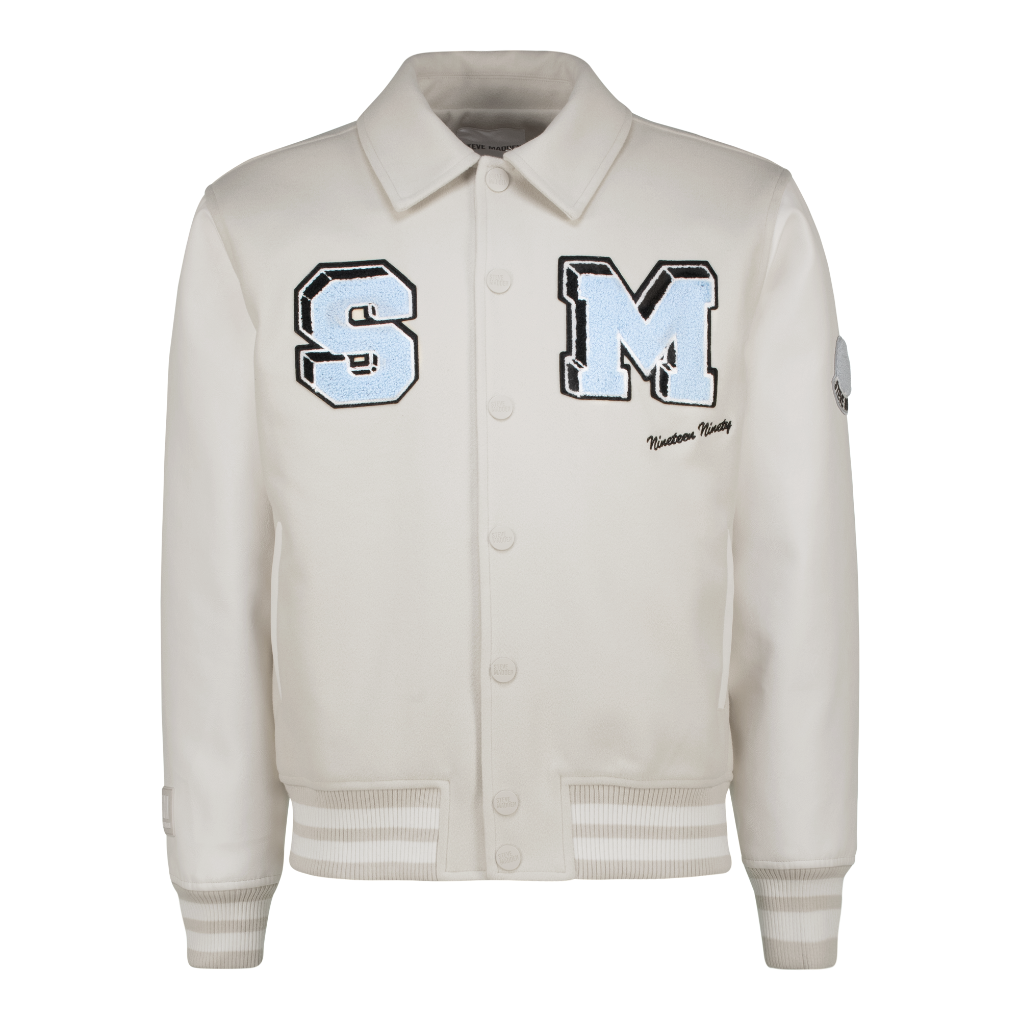 JETT CREAM BASEBALL JACKET