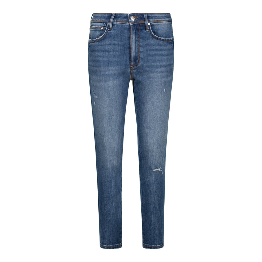 EVA CURVY MID BLUE WASH DENIM