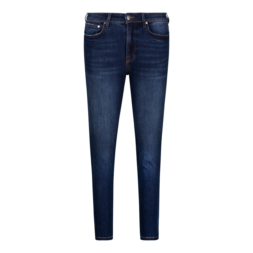 EVA CURVY DARK BLUE WASH