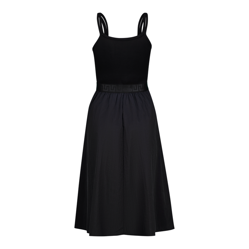 ZORA BLACK BALLERINA MIDI DRESS