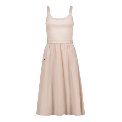 ZORA STONE BALLERINA MIDI DRESS