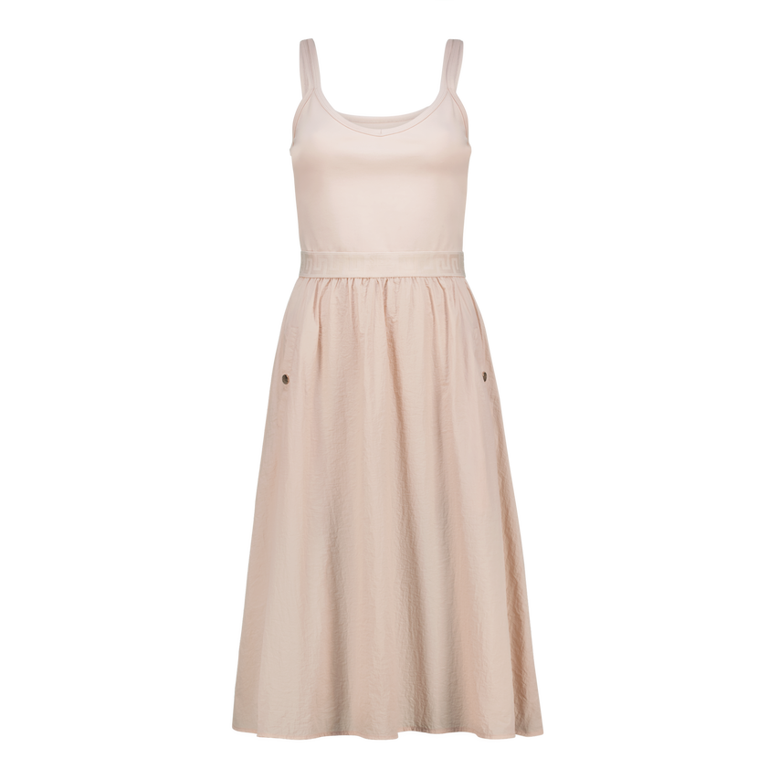 ZORA STONE BALLERINA MIDI DRESS