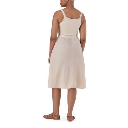 ZORA STONE BALLERINA MIDI DRESS