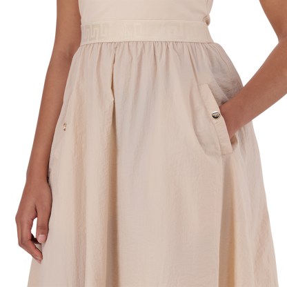 ZORA STONE BALLERINA MIDI DRESS