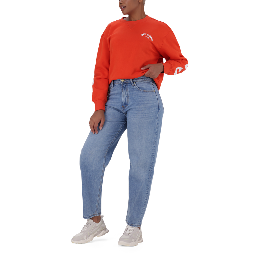 MILLIE BARREL MID BLUE JEANS