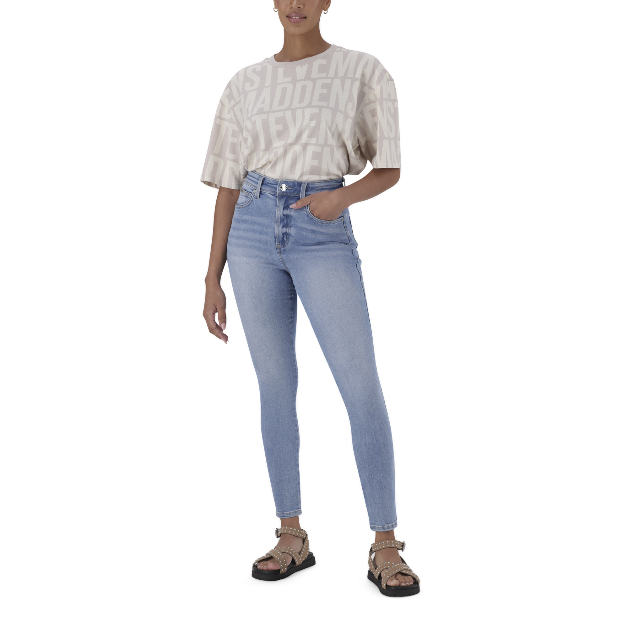 ZOE CONTOUR CURVY MID WASH SKINNY