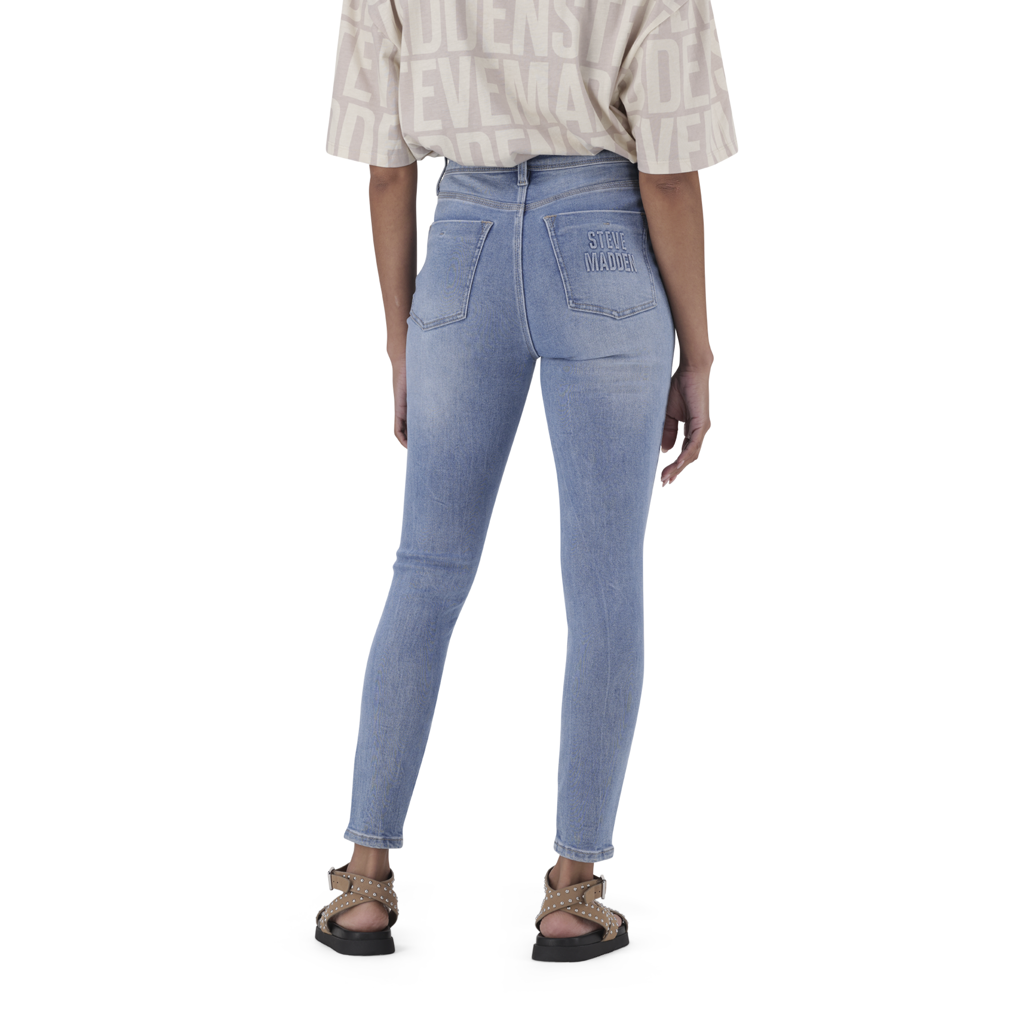 ZOE CONTOUR CURVY MID WASH SKINNY