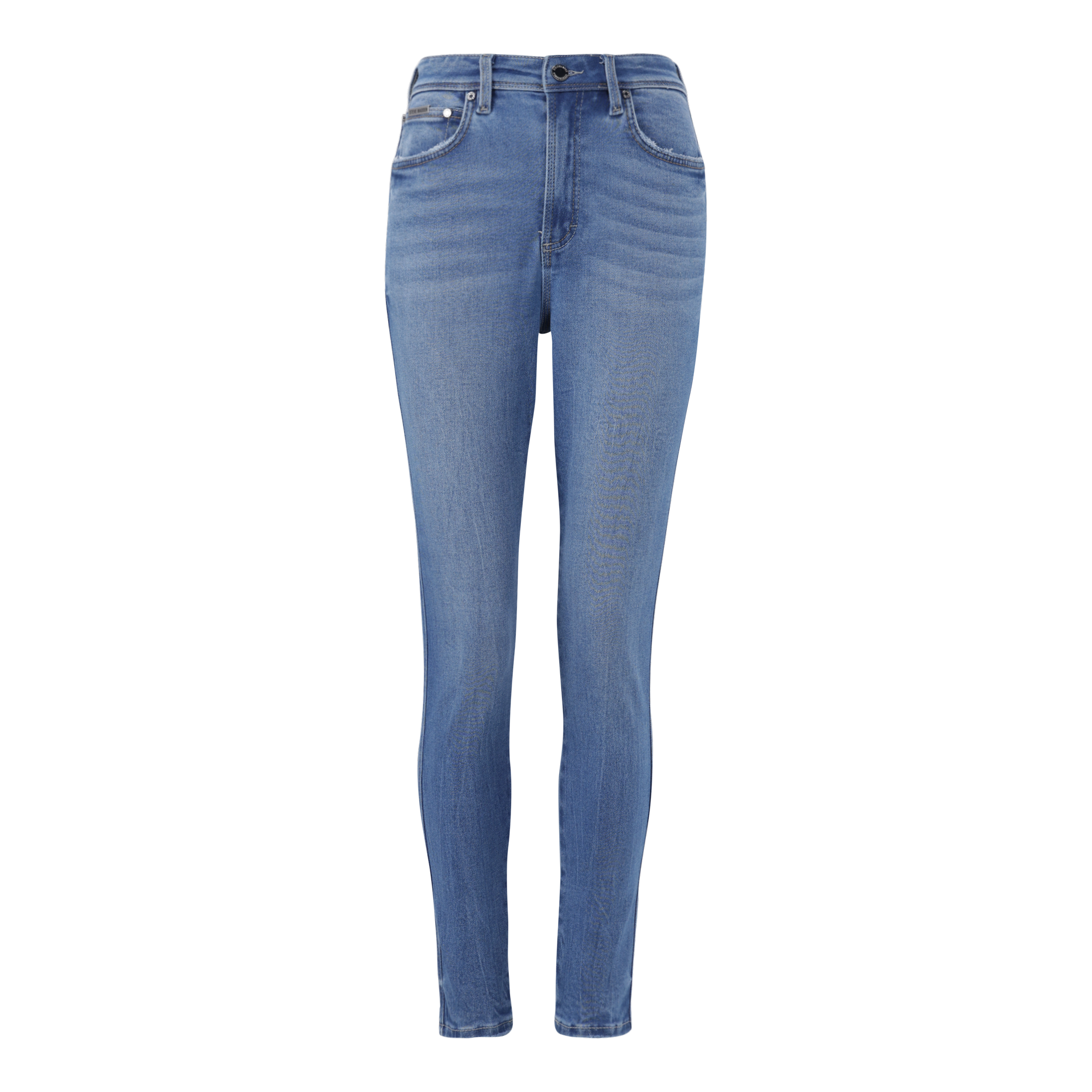 ZOE CONTOUR CURVY MID WASH SKINNY