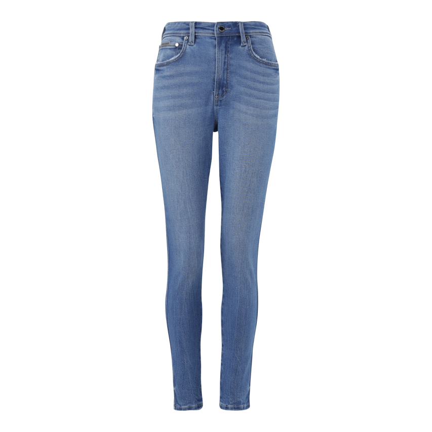 ZOE CONTOUR CURVY MID WASH SKINNY