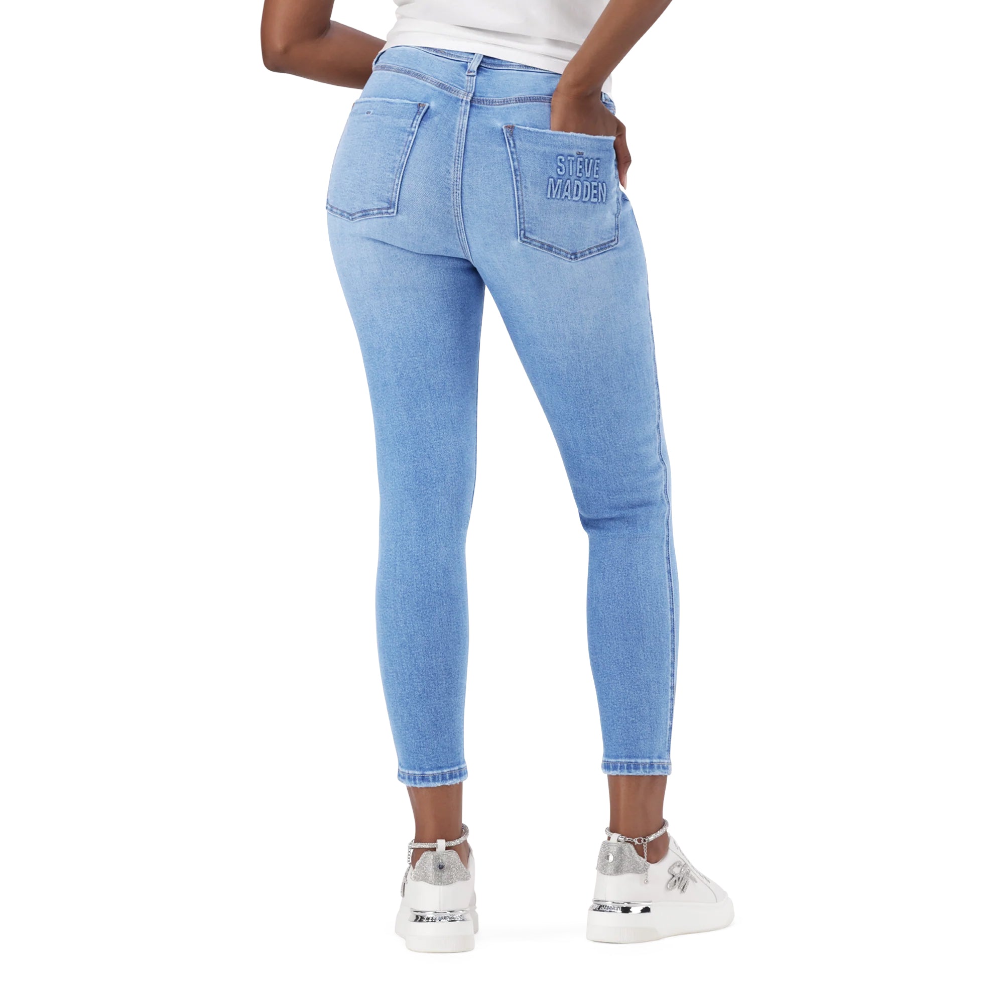 ZOE CONTOUR CURVY MID WASH SKINNY - view 4