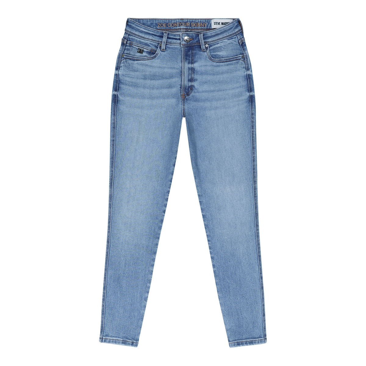 ZOE CONTOUR CURVY MID WASH SKINNY - view 6