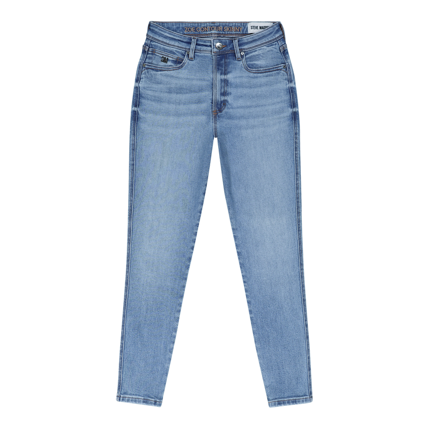 ZOE CONTOUR CURVY MID WASH SKINNY - view 6