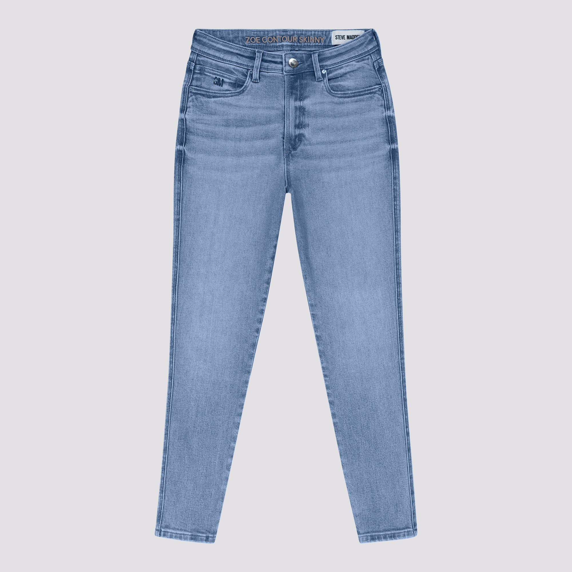ZOE CONTOUR CURVY MID WASH SKINNY - view 6