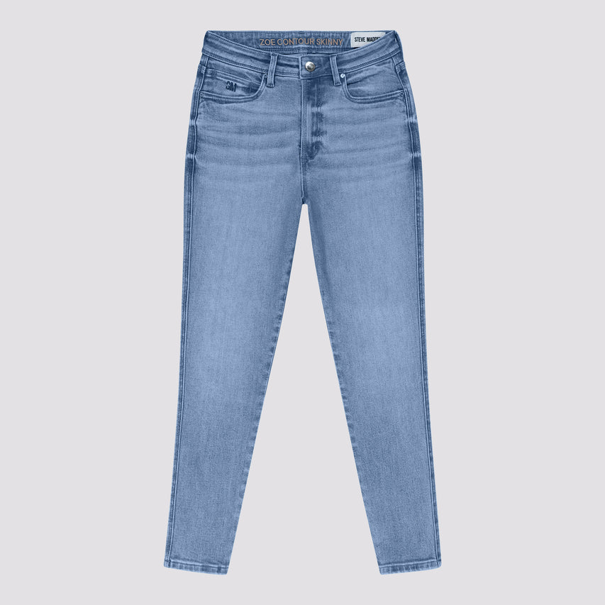 ZOE CONTOUR CURVY MID WASH SKINNY - view 6