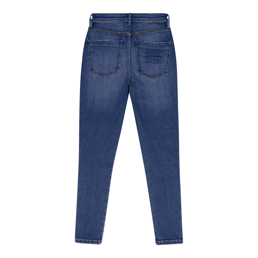 ZOE CONTOUR CURVY DARK WASH SKINNY