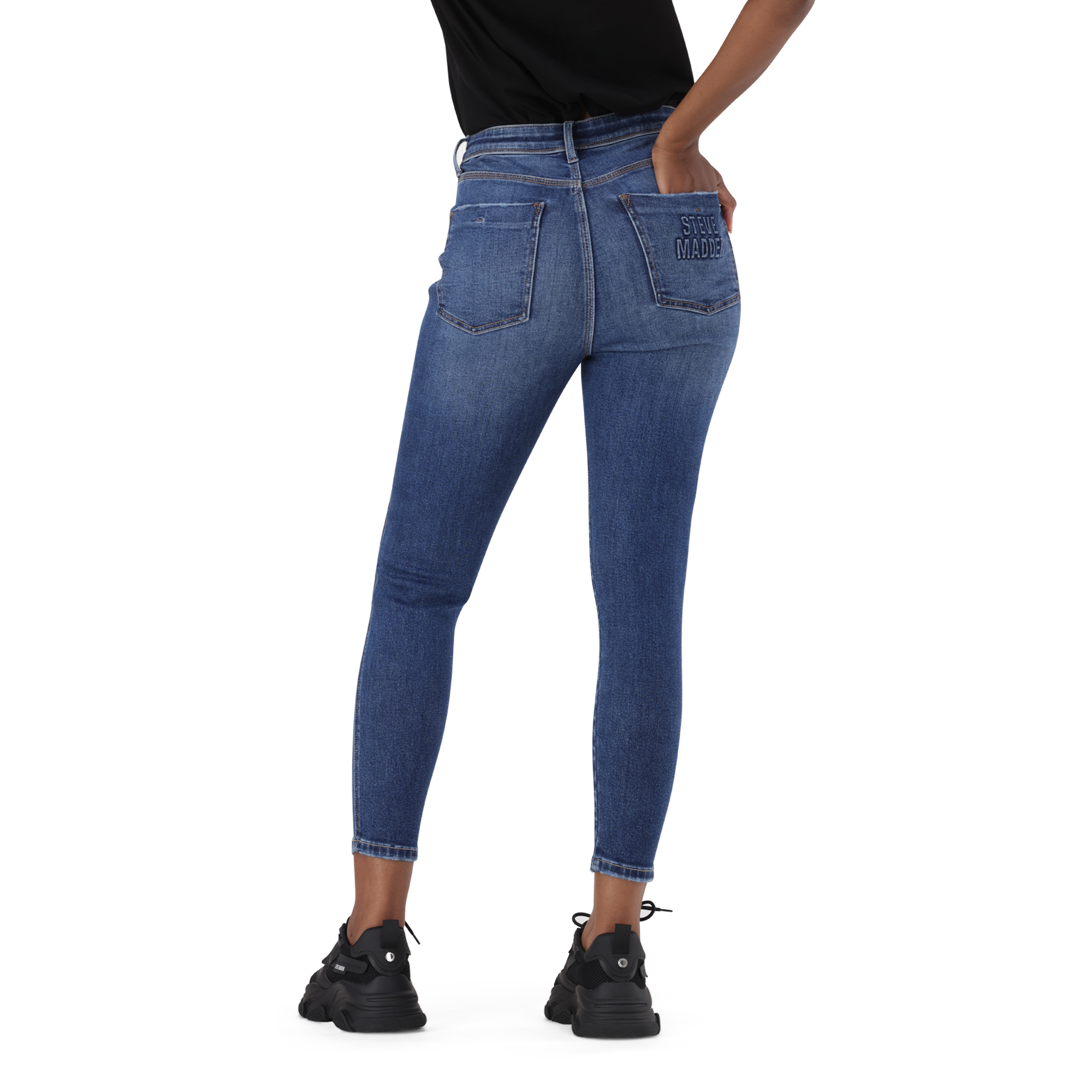 ZOE CONTOUR CURVY DARK WASH SKINNY