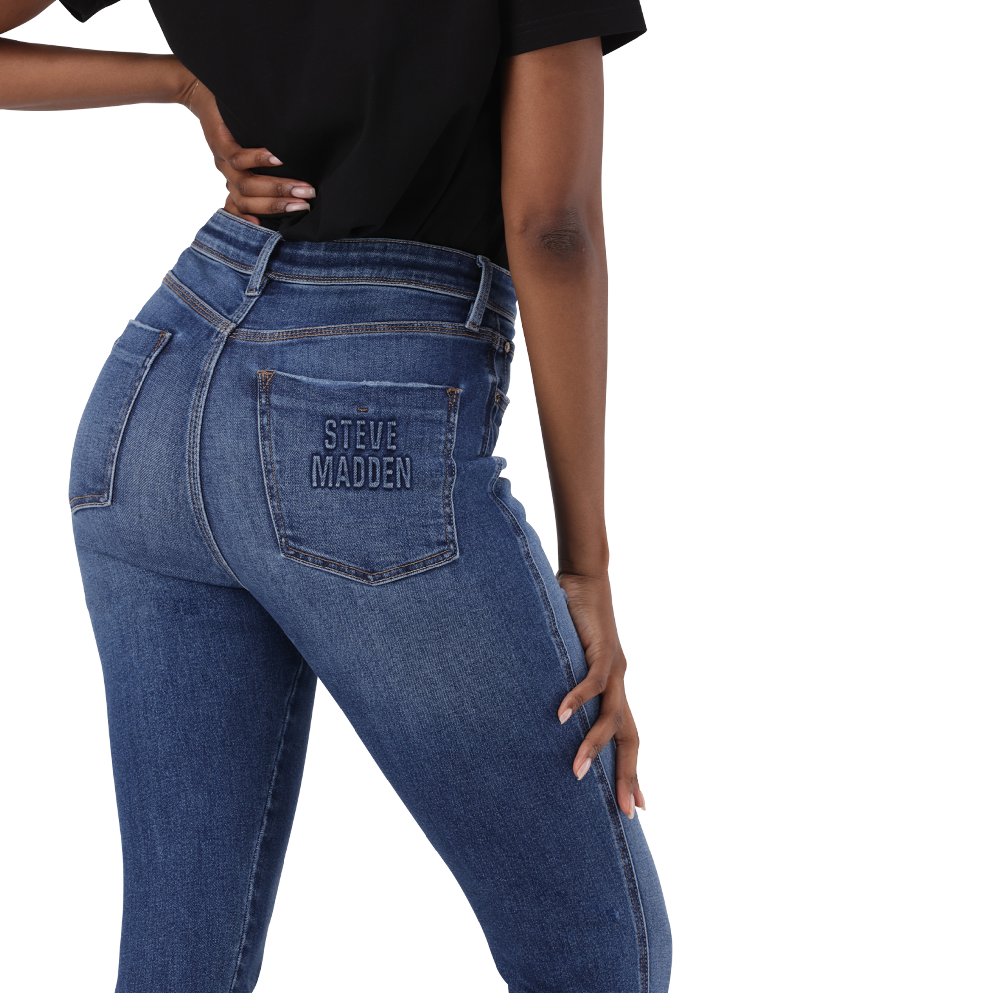 ZOE CONTOUR CURVY DARK WASH SKINNY