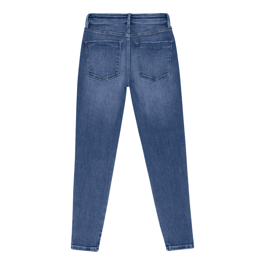 ZOE CONTOUR CURVY DARK WASH SKINNY - view 6