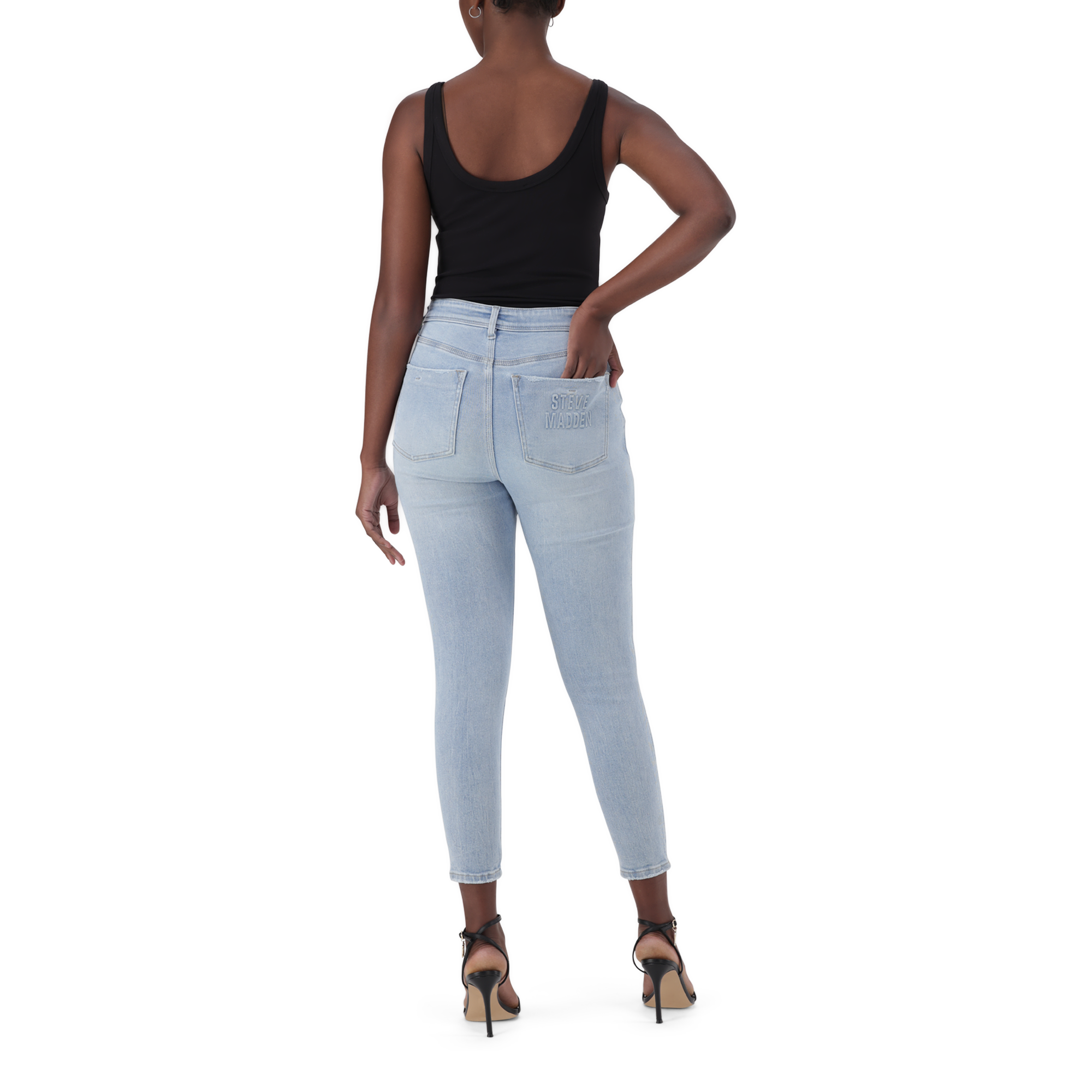 ZOE CONTOUR CURVY LIGHT WASH SKINNY