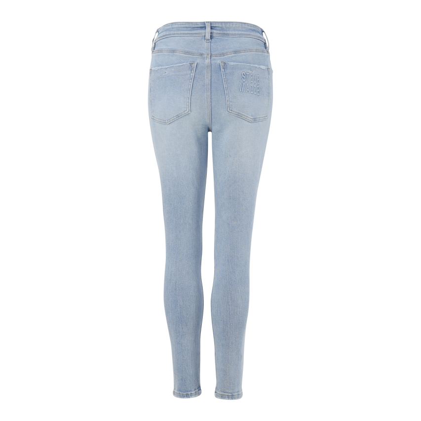ZOE CONTOUR CURVY LIGHT WASH SKINNY