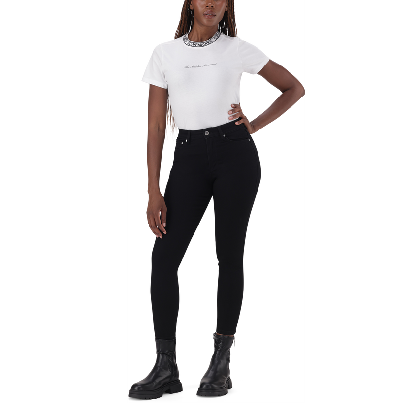 EVA CURVY BLACK SKINNY - view 5