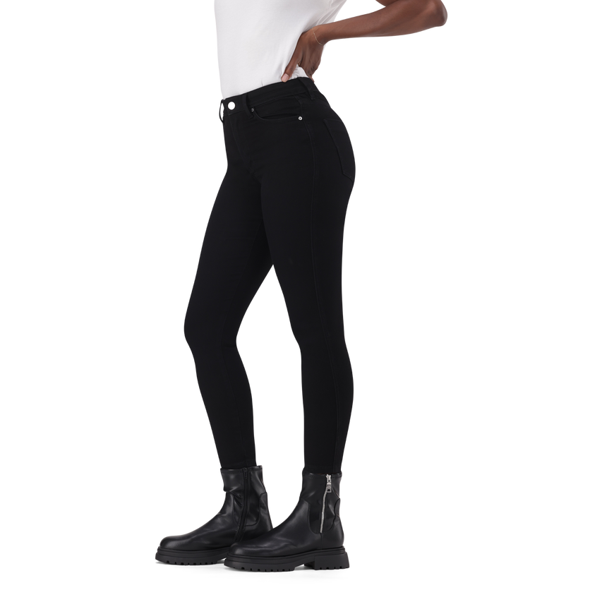 EVA CURVY BLACK SKINNY - view 4