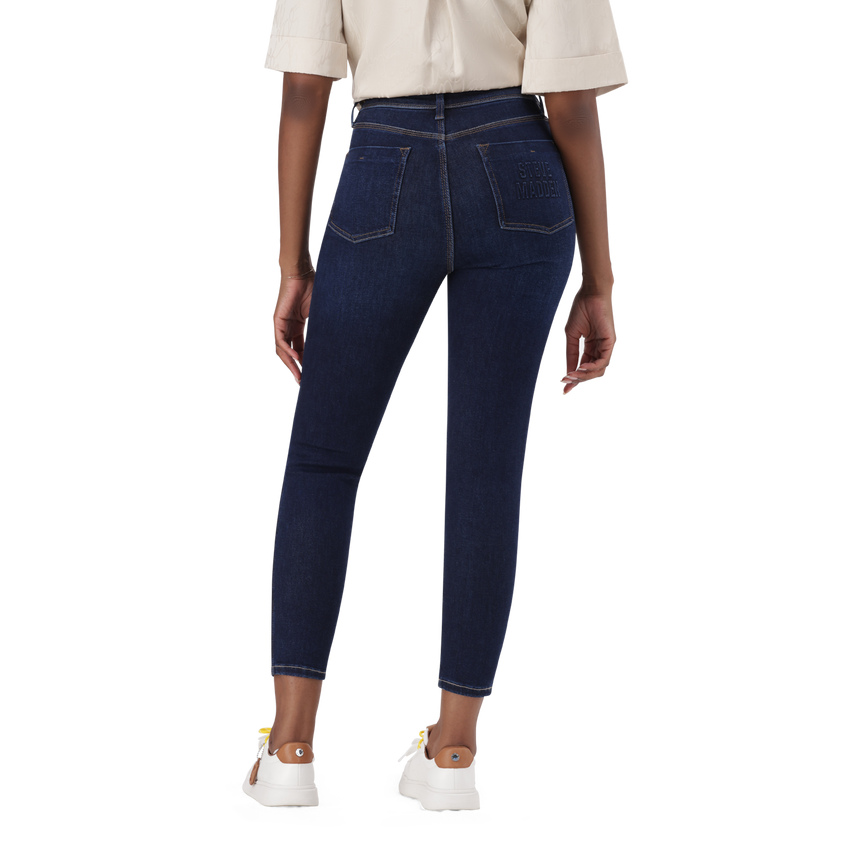 ZOE DARK BLUE CONTOUR CURVY DARK WASH SKINNY - view 4
