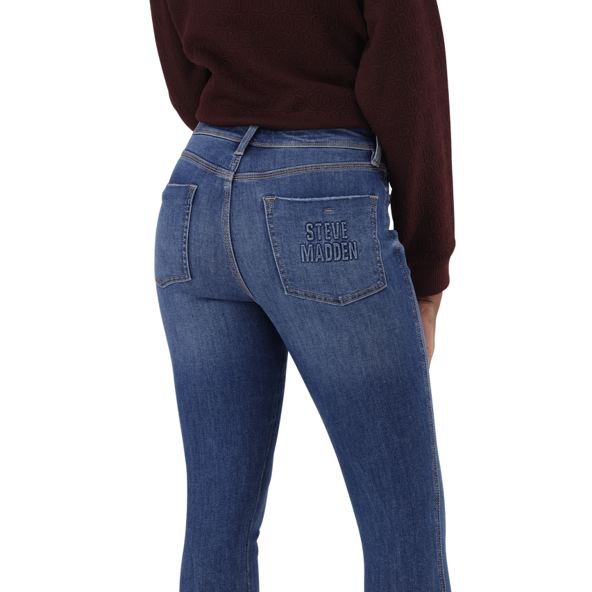 EVA CURVY DARK WASH SKINNY - view 6