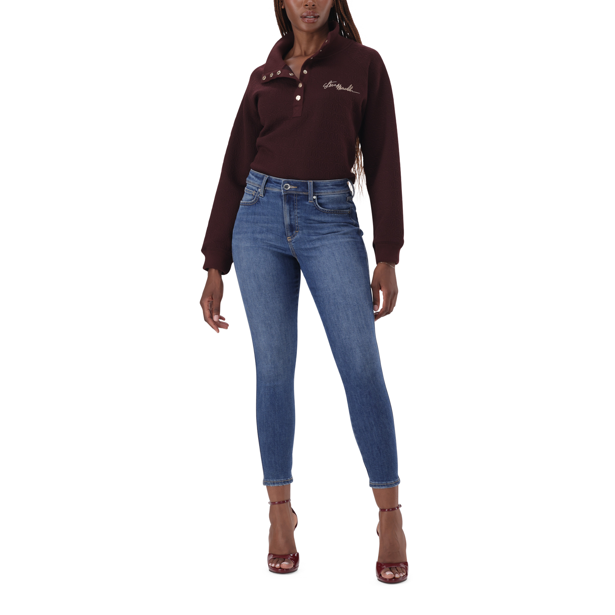 EVA CURVY DARK WASH SKINNY - view 3
