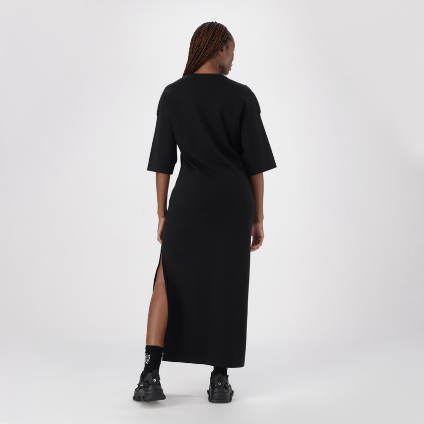 ELEANOR BLACK T-SHIRT DRESS - view 3
