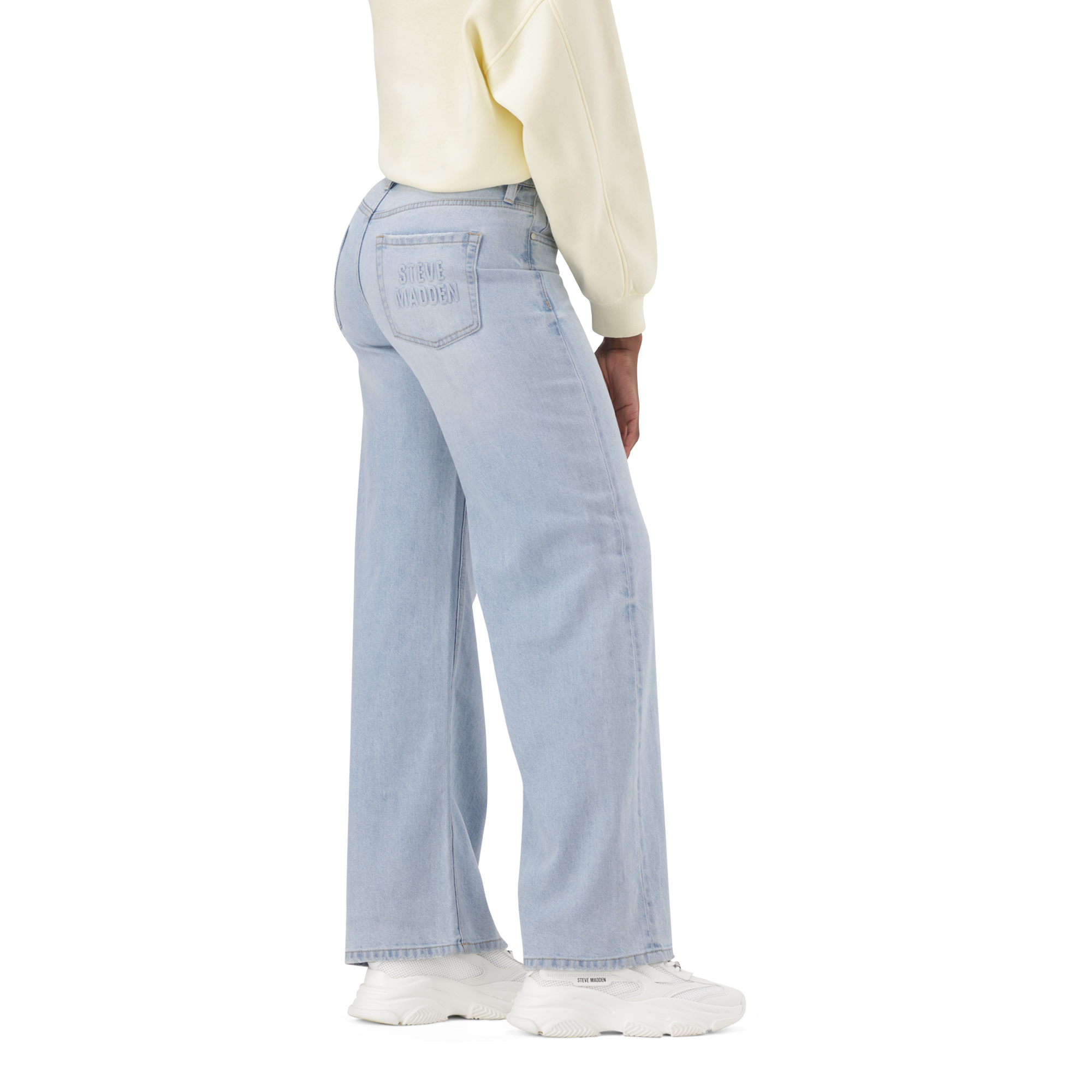 LEAH LIGHT WASH WIDELEG - view 3
