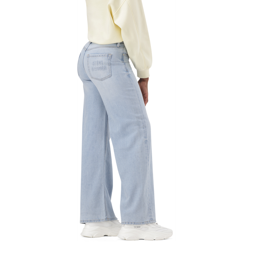 LEAH LIGHT WASH WIDELEG - view 3