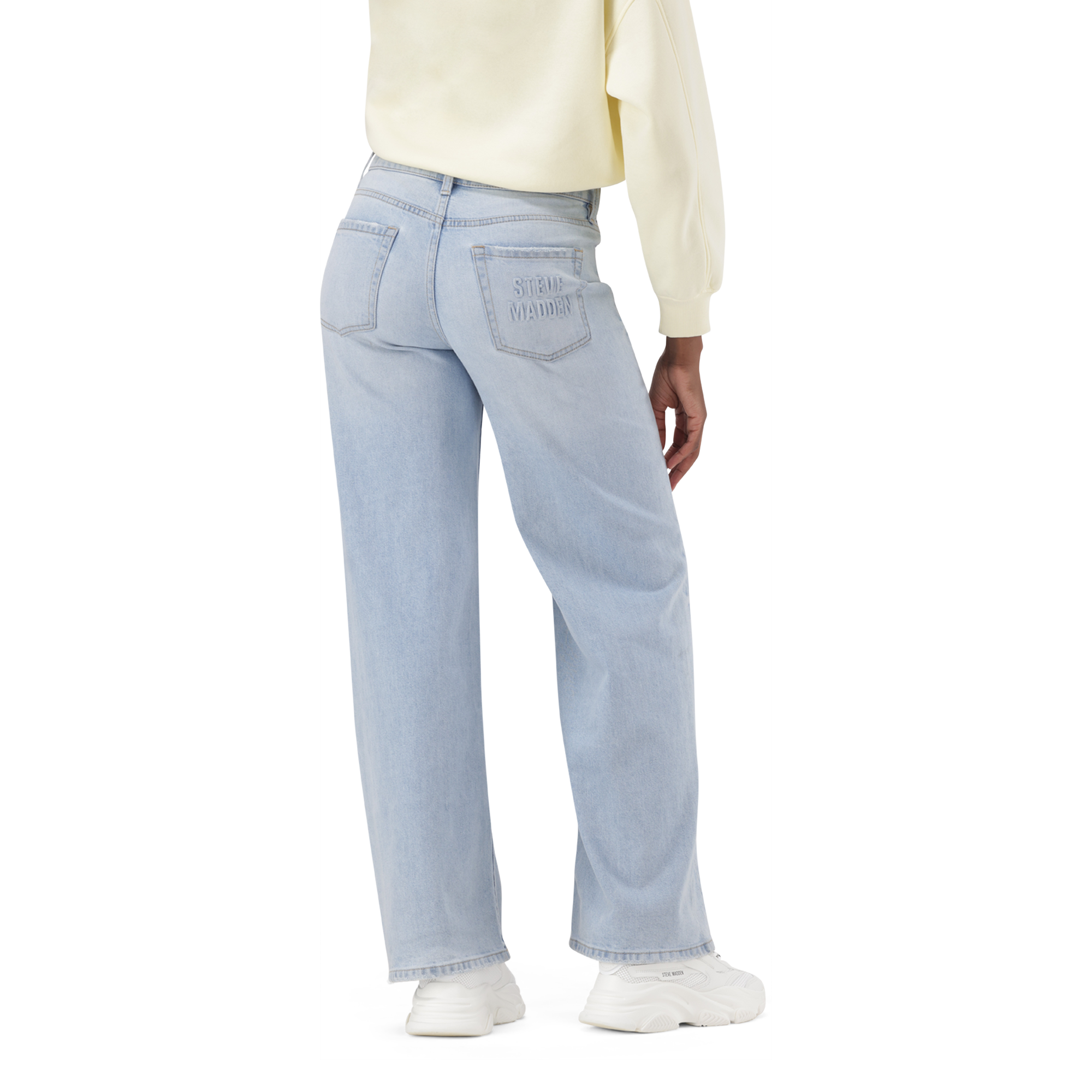 LEAH LIGHT WASH WIDELEG - view 4