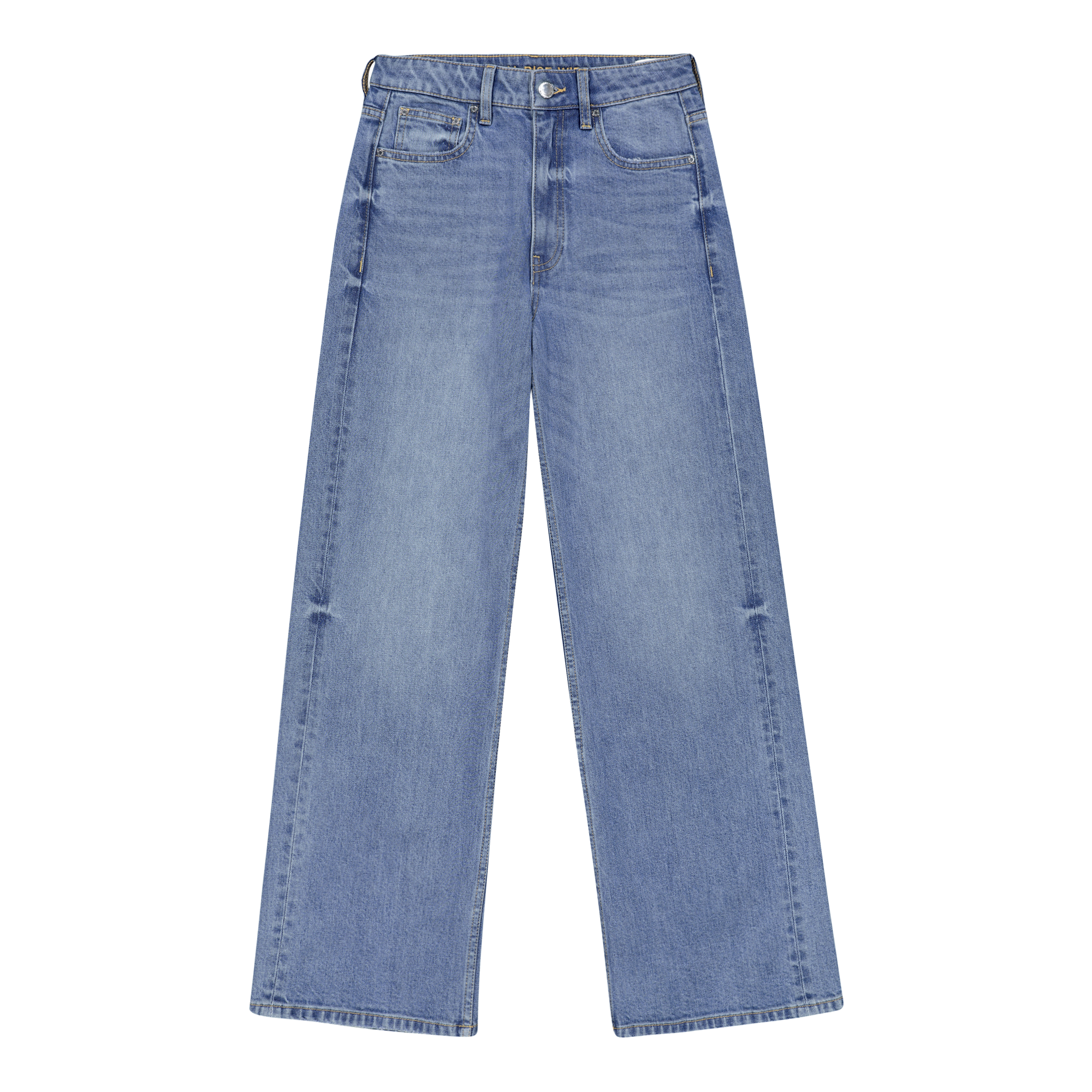 LEAH MID WASH WIDELEG