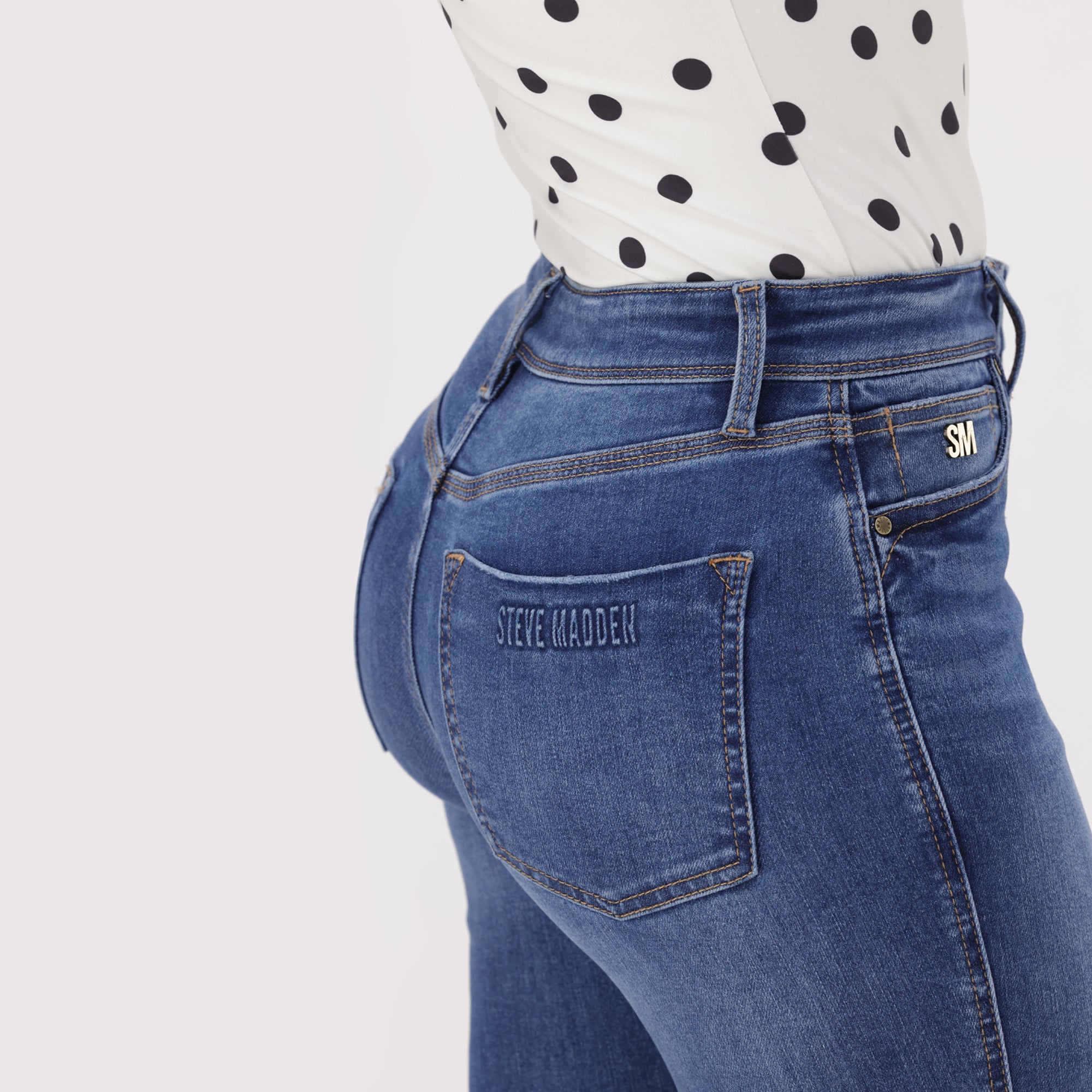 EVA CURVY DARK WASH SKINNY - view 3