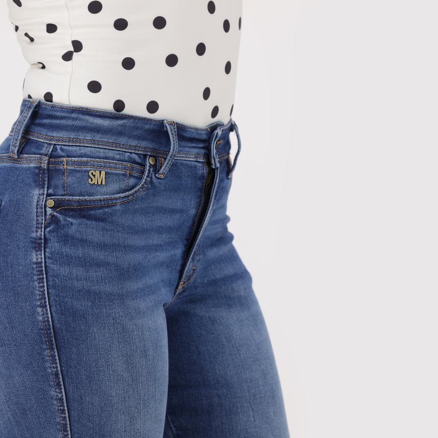 EVA CURVY DARK WASH SKINNY - view 2