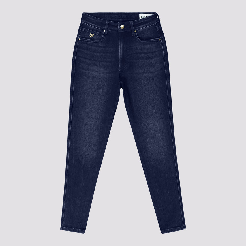 ZOE CONTOUR CURVY DARK WASH SKINNY - view 4