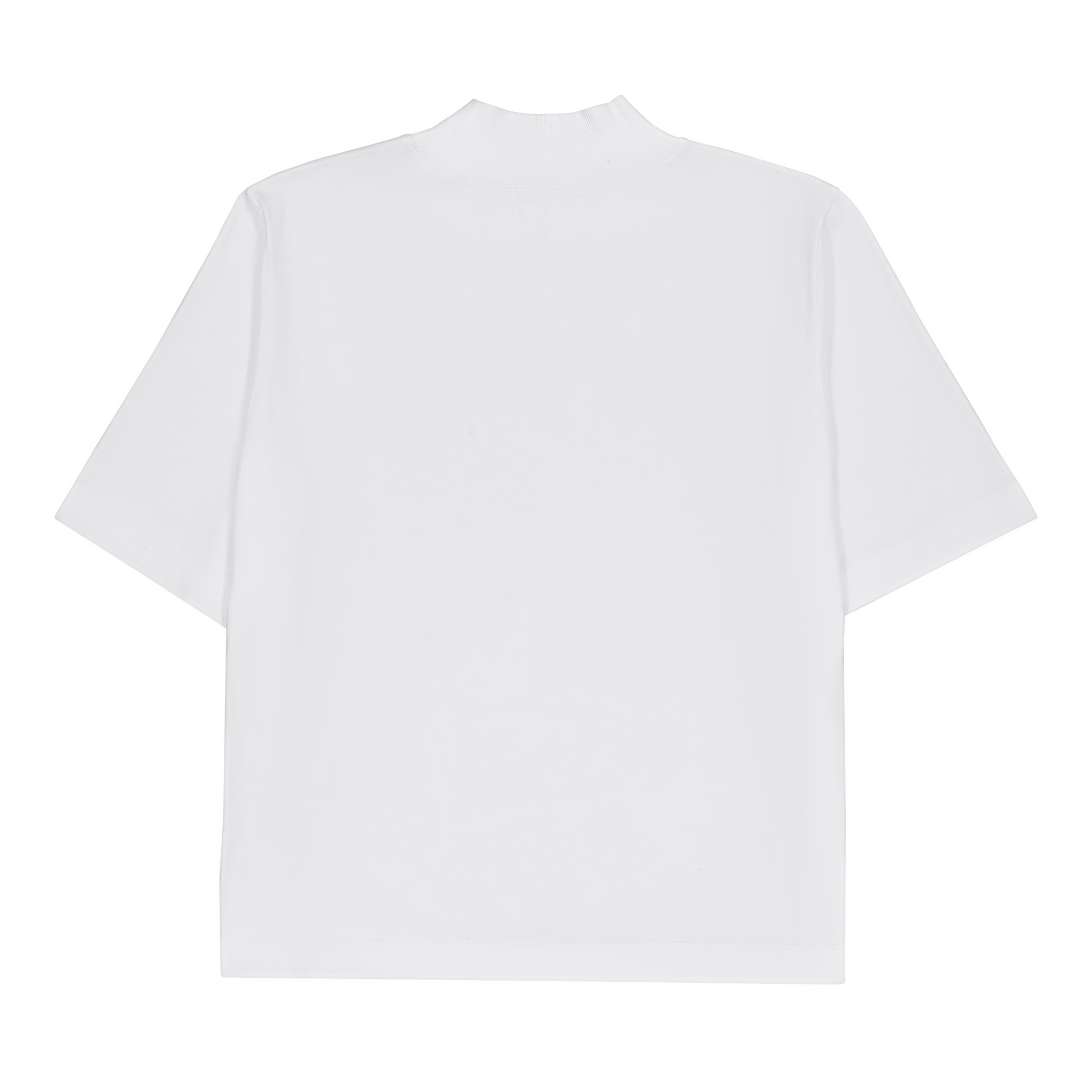 KELLY WHITE HIGH NECK T-SHIRT - view 7