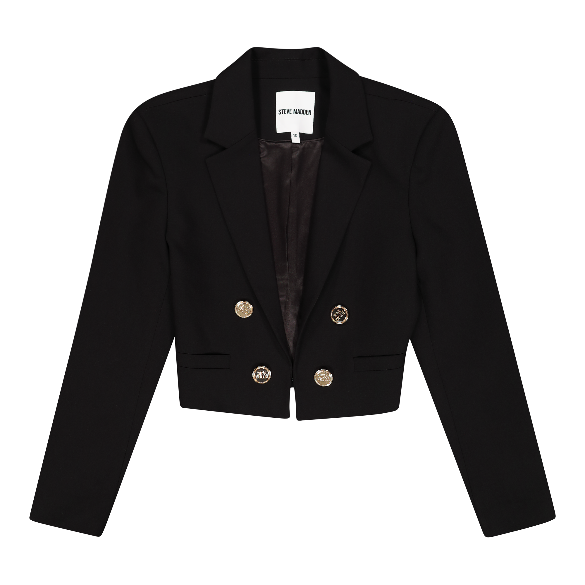 KAYLA BLACK CROPPED BLAZER