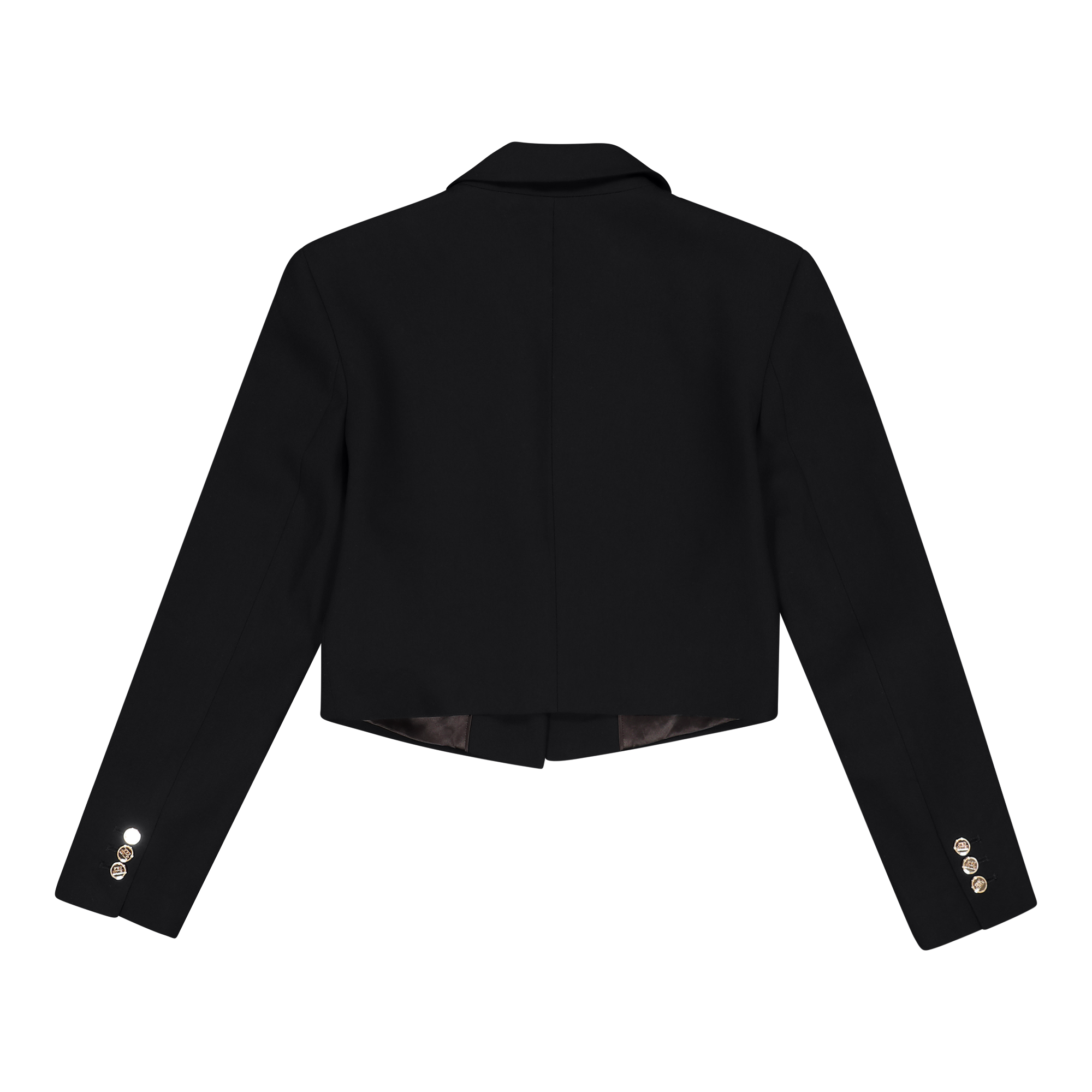 KAYLA BLACK CROPPED BLAZER