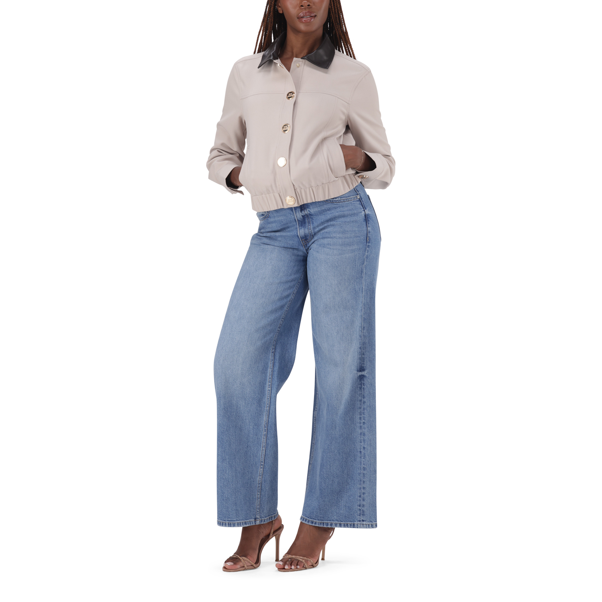 VIOLET BEIGE JACKET - view 3