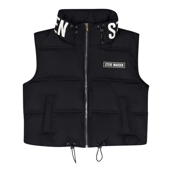 REBECCA BLACK PADDED GILLET – Steve Madden South Africa