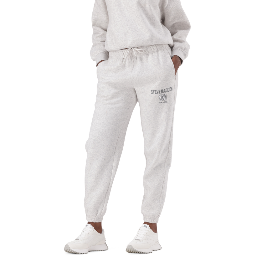 SHARON GREY MELANGE SLIM JOGGER - view 3