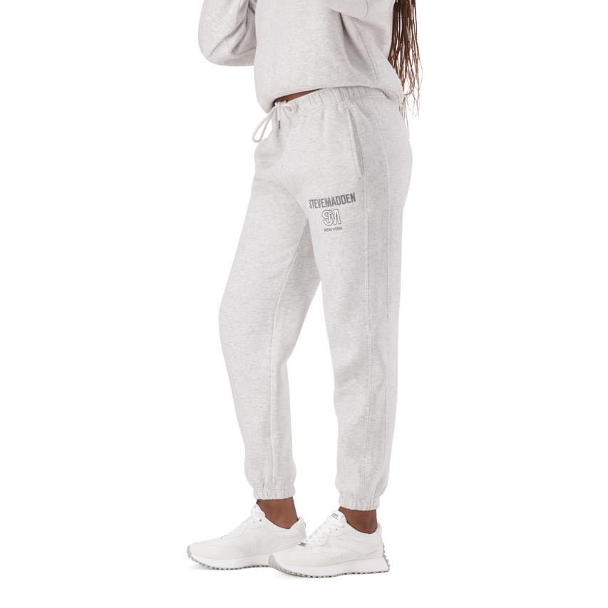 SHARON GREY MELANGE SLIM JOGGER - view 4