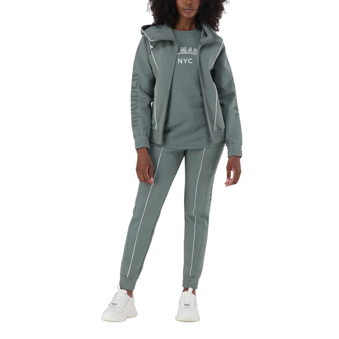 SAMANTHA SAGE SCUBA HOODED SWEAT Steve Madden South Africa