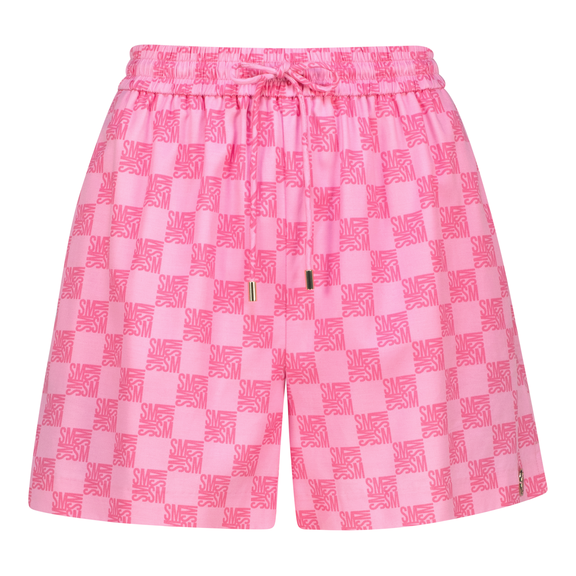 NOVA PINK ALLOVER PRINTED SHORTS