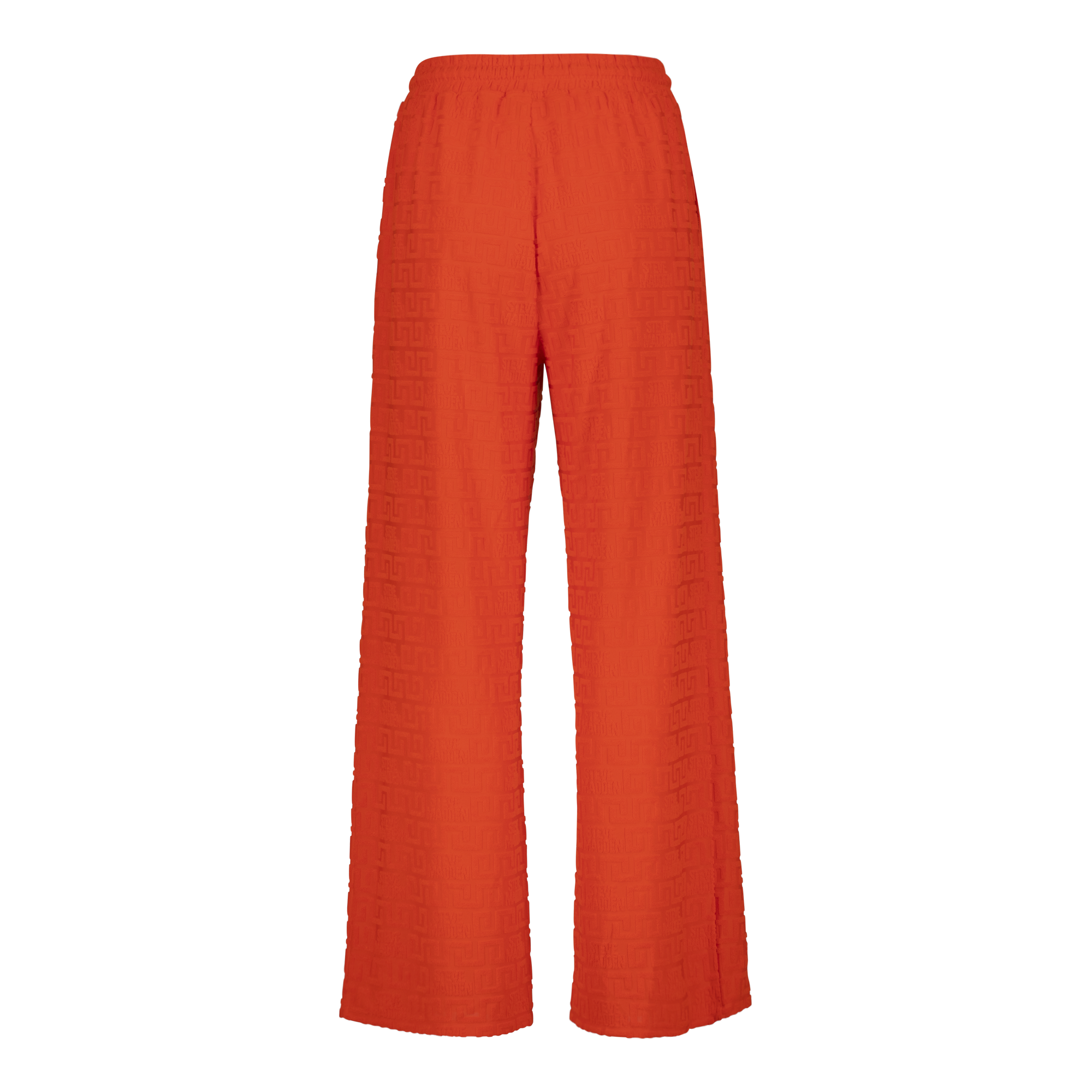 CHAYA TANGERINE WIDE LEG JOGGER WITH EMBOSSED LOGO